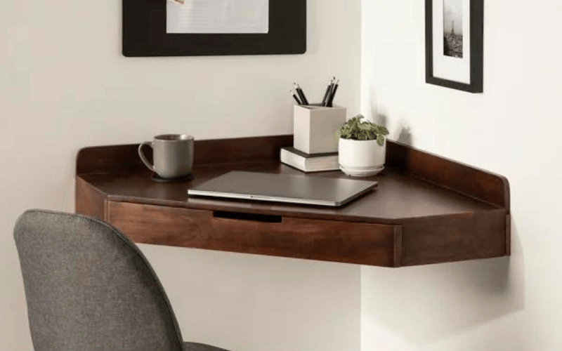 Corner Desk Workspace