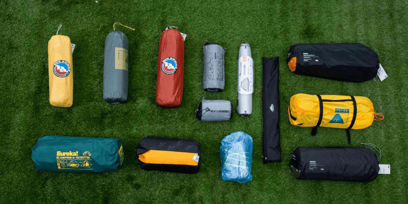 Depending on your outdoor activity, a lightweight tent might prove very beneficial.