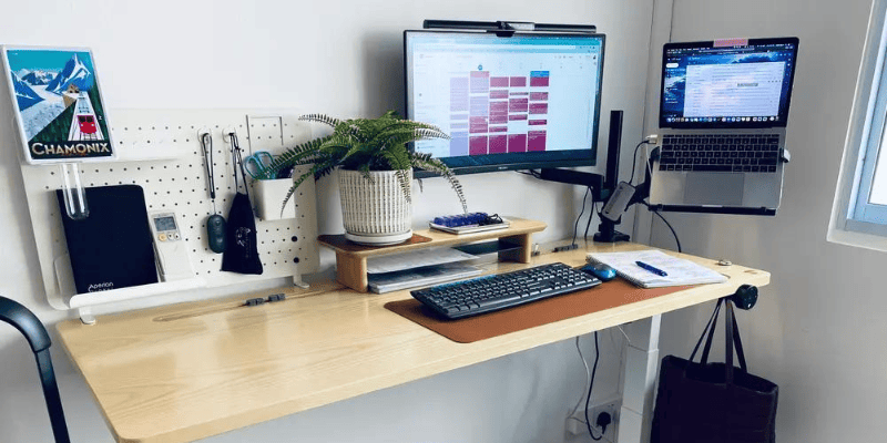 EverDesk Durable Desk (Raw Ashen Oak)