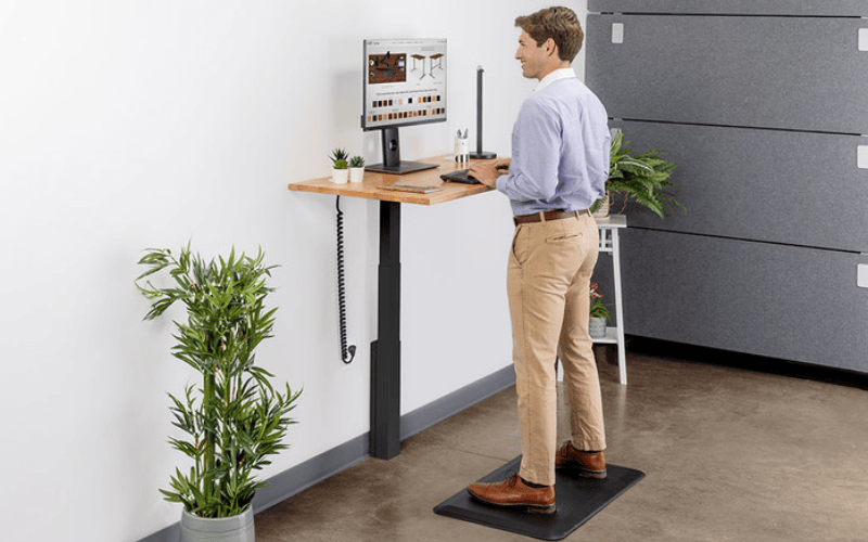 Wall-Mounted Standing Desk