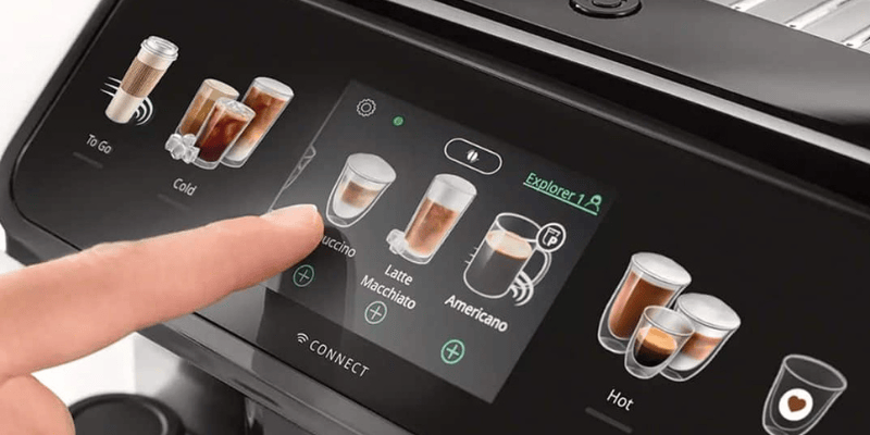 De’Longhi Eleta Explore's User Interface