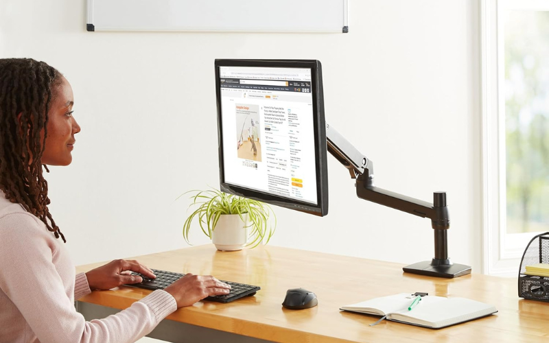 Amazon Basics Single Monitor Arm