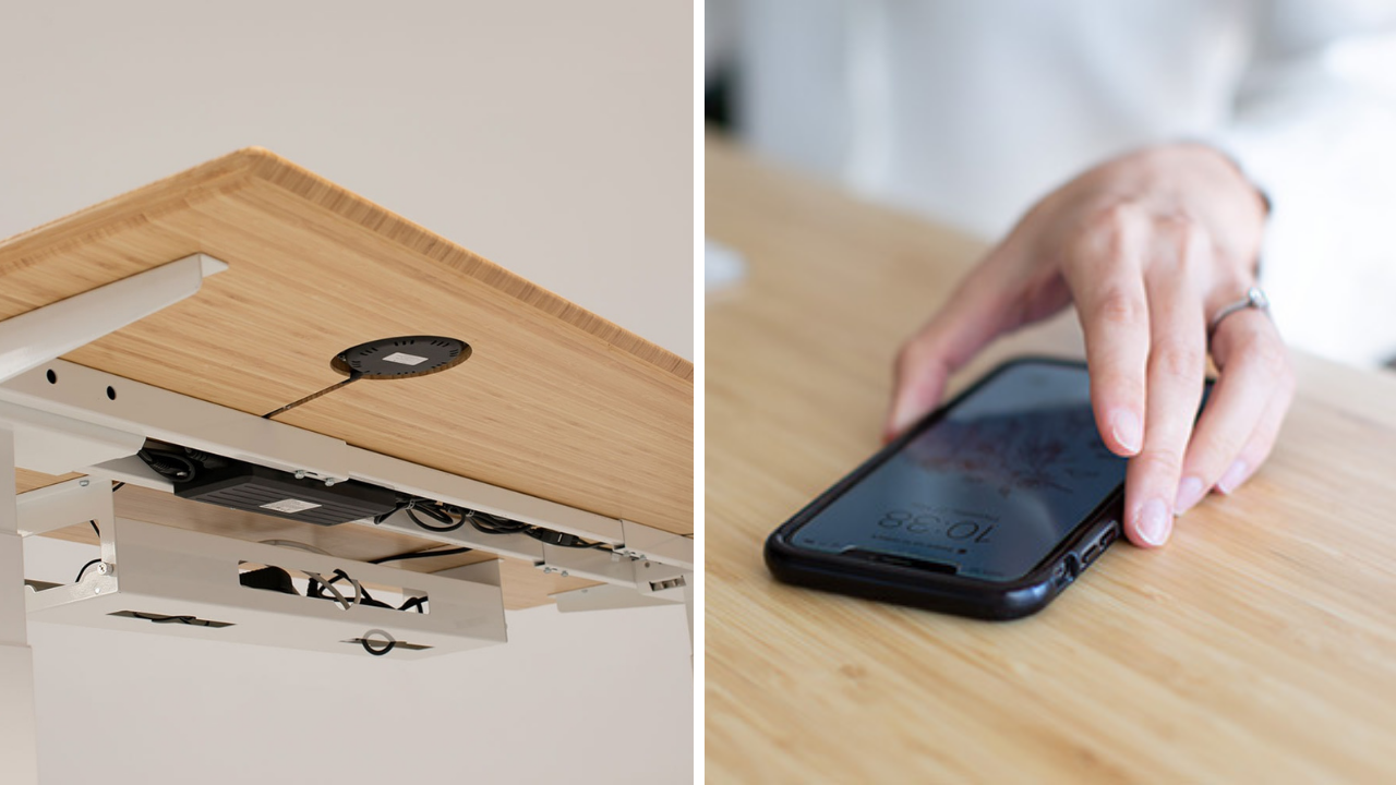 Stand Desk Pro Wireless Charging