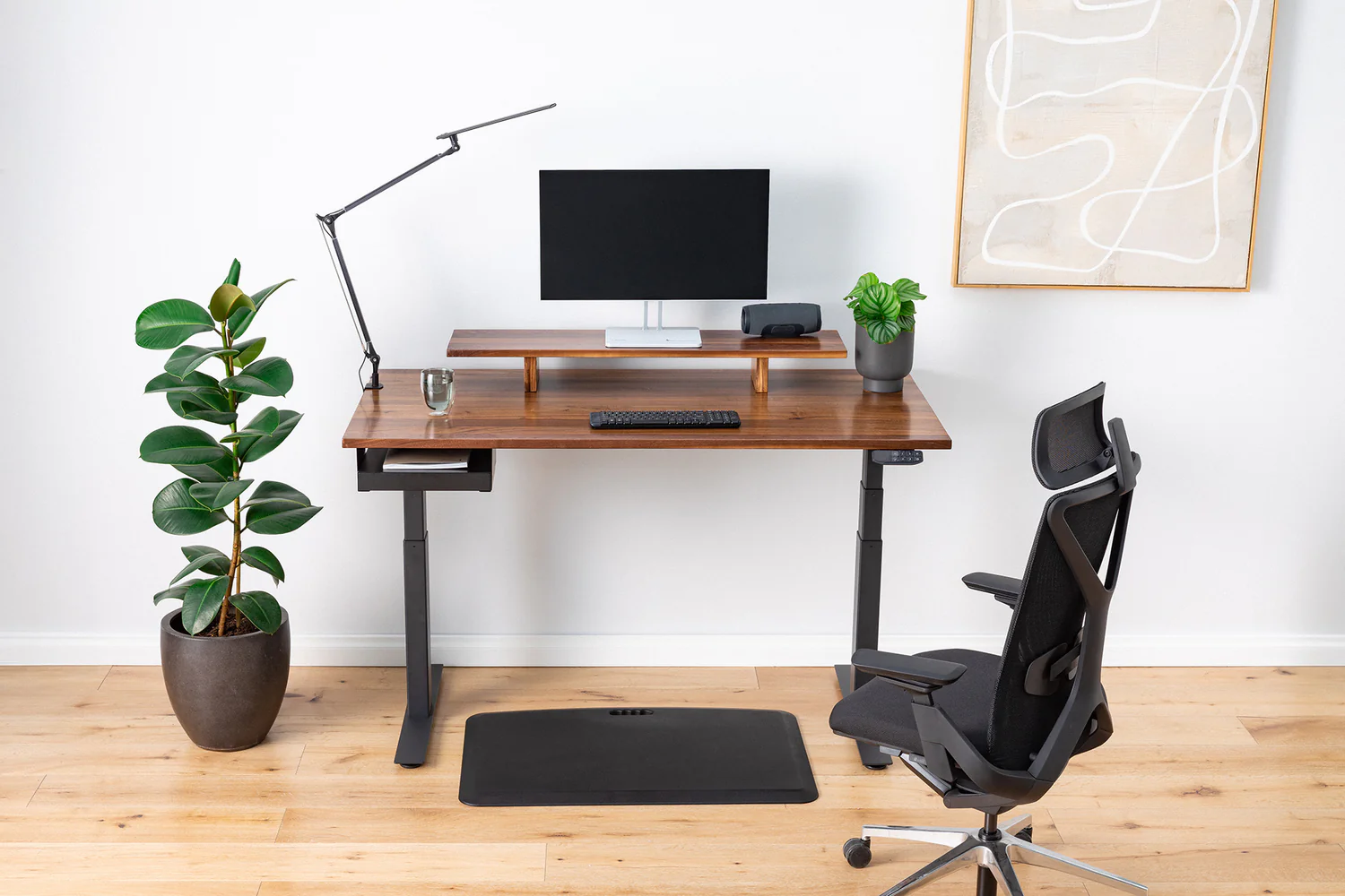 UpDown PRO+ Walnut Standing Desk