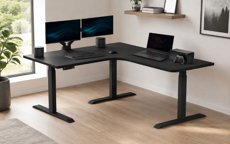 Desky Sigma L-Shape Gaming Desk