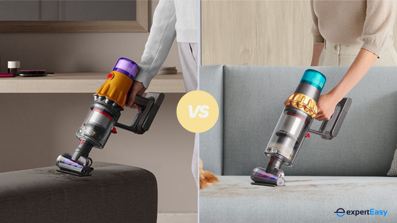 Dyson V12 vs. V15: 4 Tests, 1 Winner